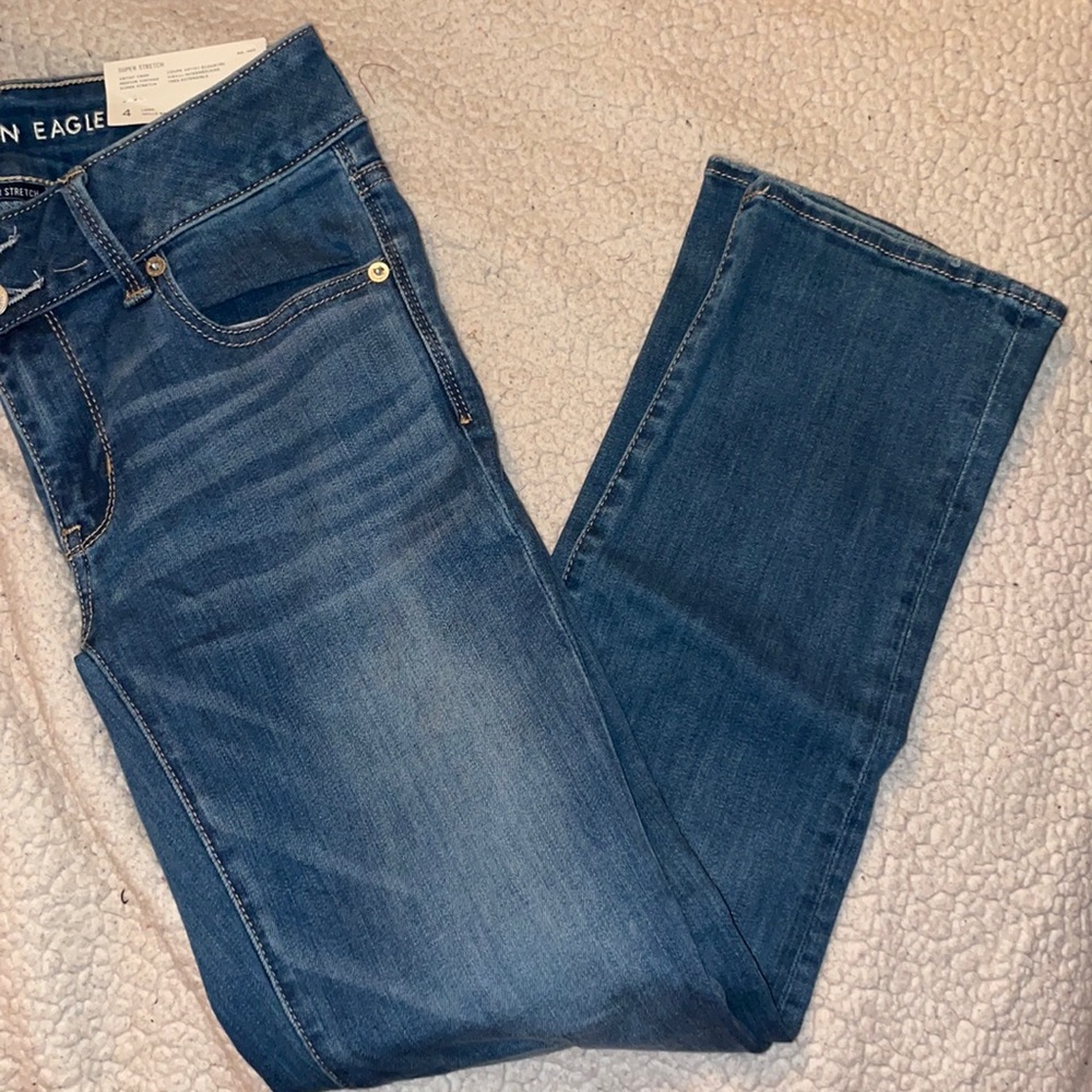 American Eagle Super Stretch Artist Crop Jean